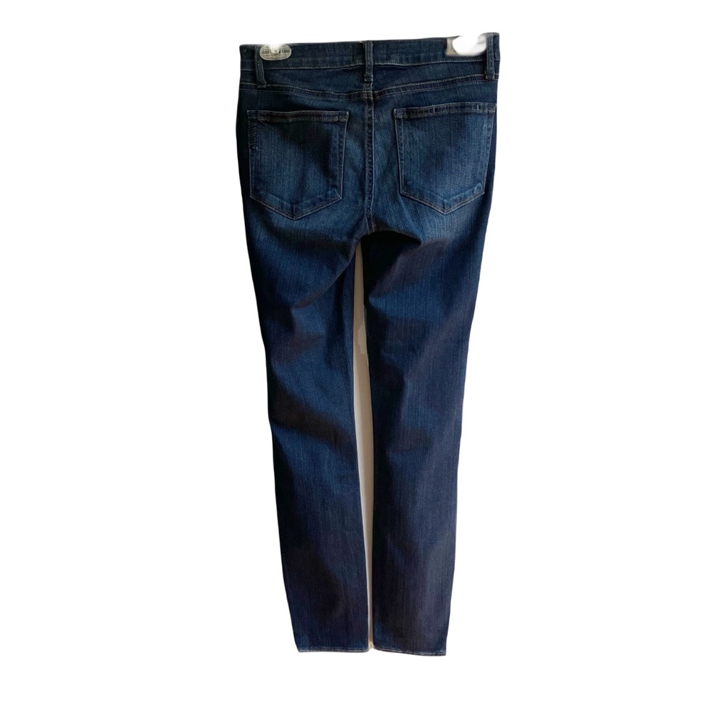 Paige Verdugo Ankle Jeans Size 27 Lawson Dark Wash Denim Straight Leg Stretch - Picture 2 of 10
